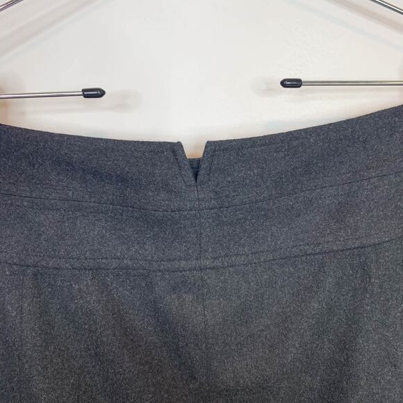 VTG RALPH LAUREN BLACK LABEL high waist pencil skirt buttons charcoal 2375 - Picture 5 of 12